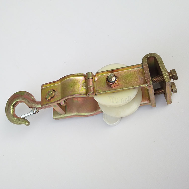 厂家直销 放线坐挂滑轮 坐挂两用放线滑车 电缆放线滑轮 电缆滑车