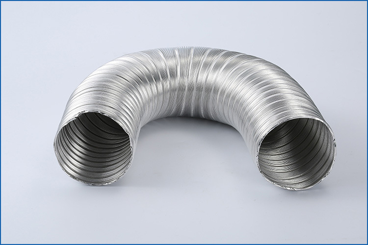 生产供应厨房铝风管 铝箔排风管 抽油烟机铝箔复合伸缩通风管
