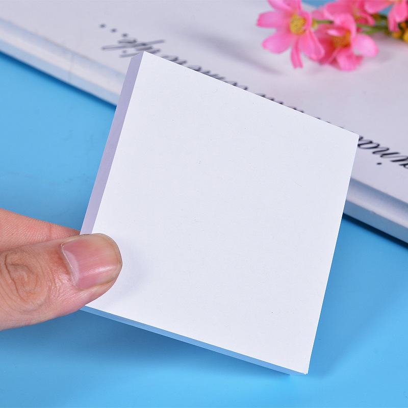 办公室便签纸 创意白色便利贴定制 n次贴 学生文具文件分类百事贴
