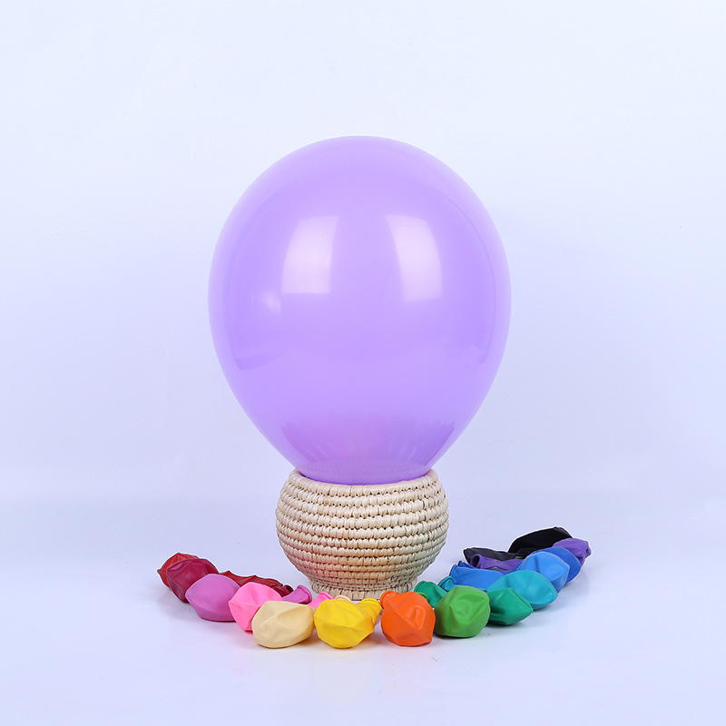 越帆yuefan22克珠光10寸光板气球拱门装饰气球婚房布置气球