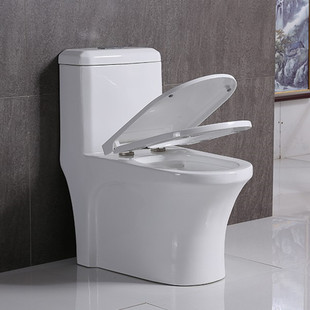 家用抽水马桶大口径卫浴座便超漩式防臭坐厕小户型普通陶瓷坐便器