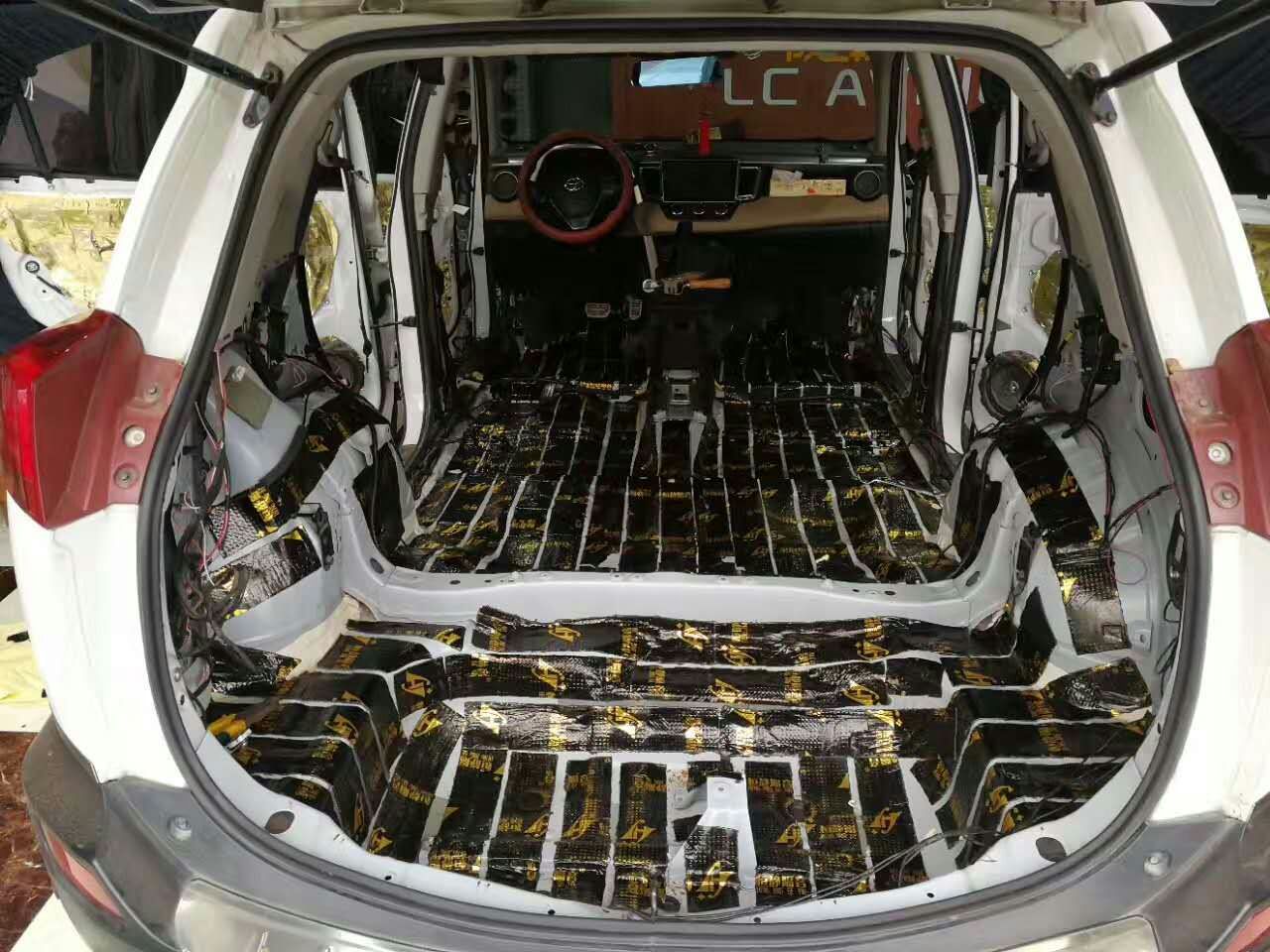 汽车隔音止震板隔音材料丁基橡胶隔音阻尼胶隔音板 丁基胶止震板