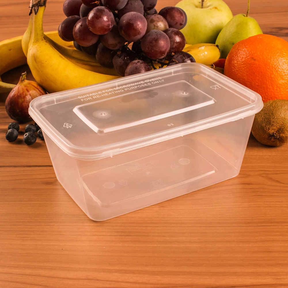 一次性方形塑料打包盒 冰箱微波炉保鲜盒 可定制精品包装