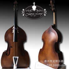 仿古哑光低音提琴倍大提琴贝司BASS椴木压板材质