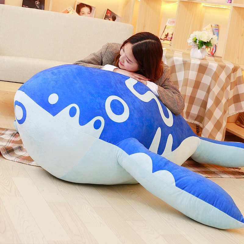 毛绒玩具鲲公仔大鱼庄周坐骑大号娃娃鲲抱枕生日礼物