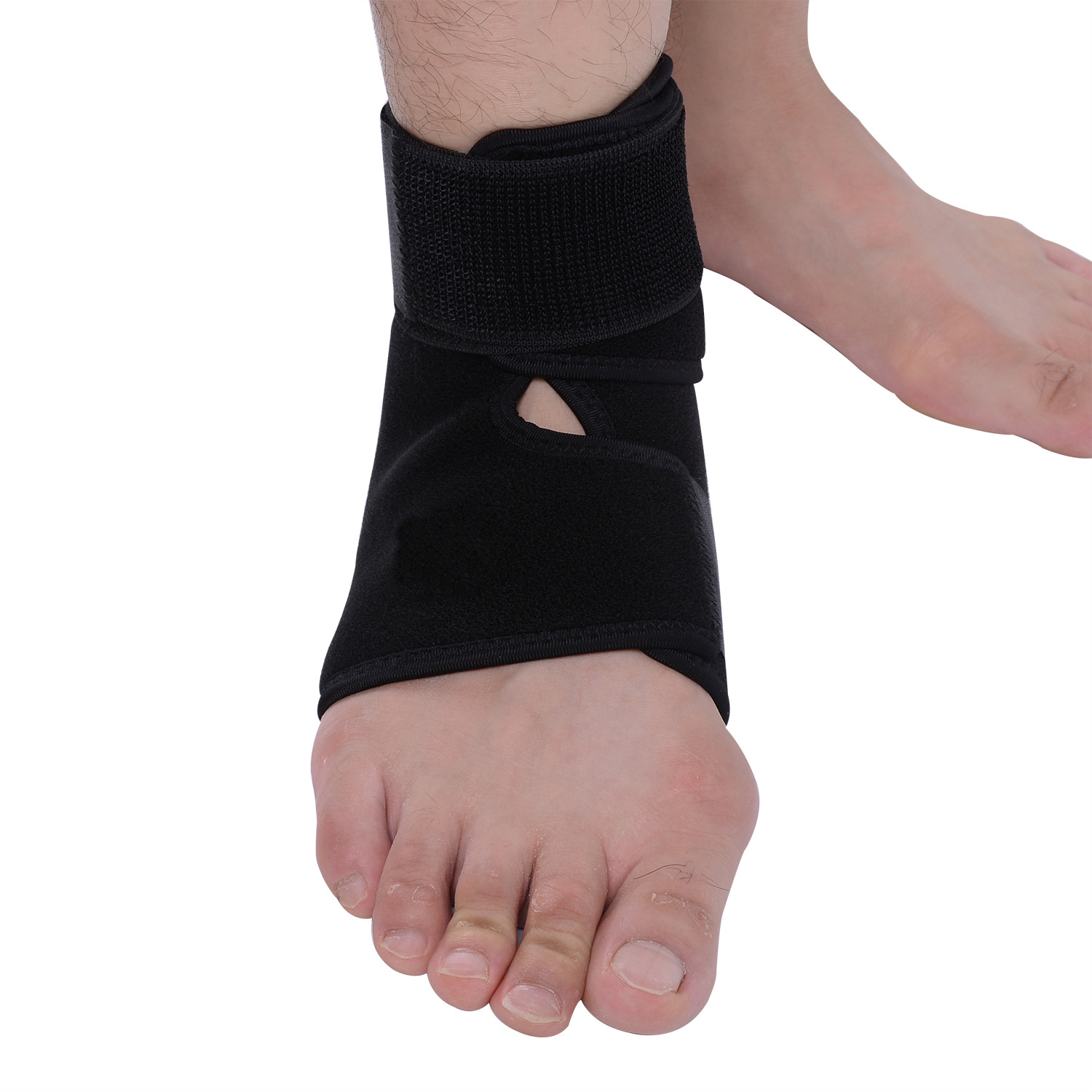 加固可调节护踝 缠绕双重加压护踝 透气防护运动护踝 批发定做