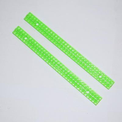 7*15*175塑料杆功能支架多孔塑料条 玩具配件模型材料外贸速卖通