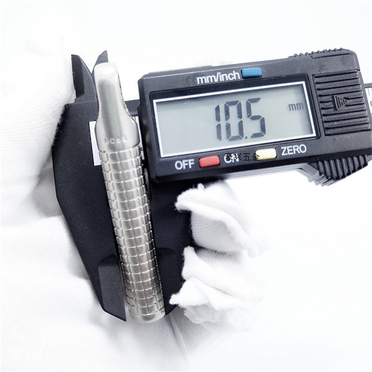 厂家直销 挂镀 圆柱拉链拉头 超大号箱包拉链头 私人订制吊饰拉牌