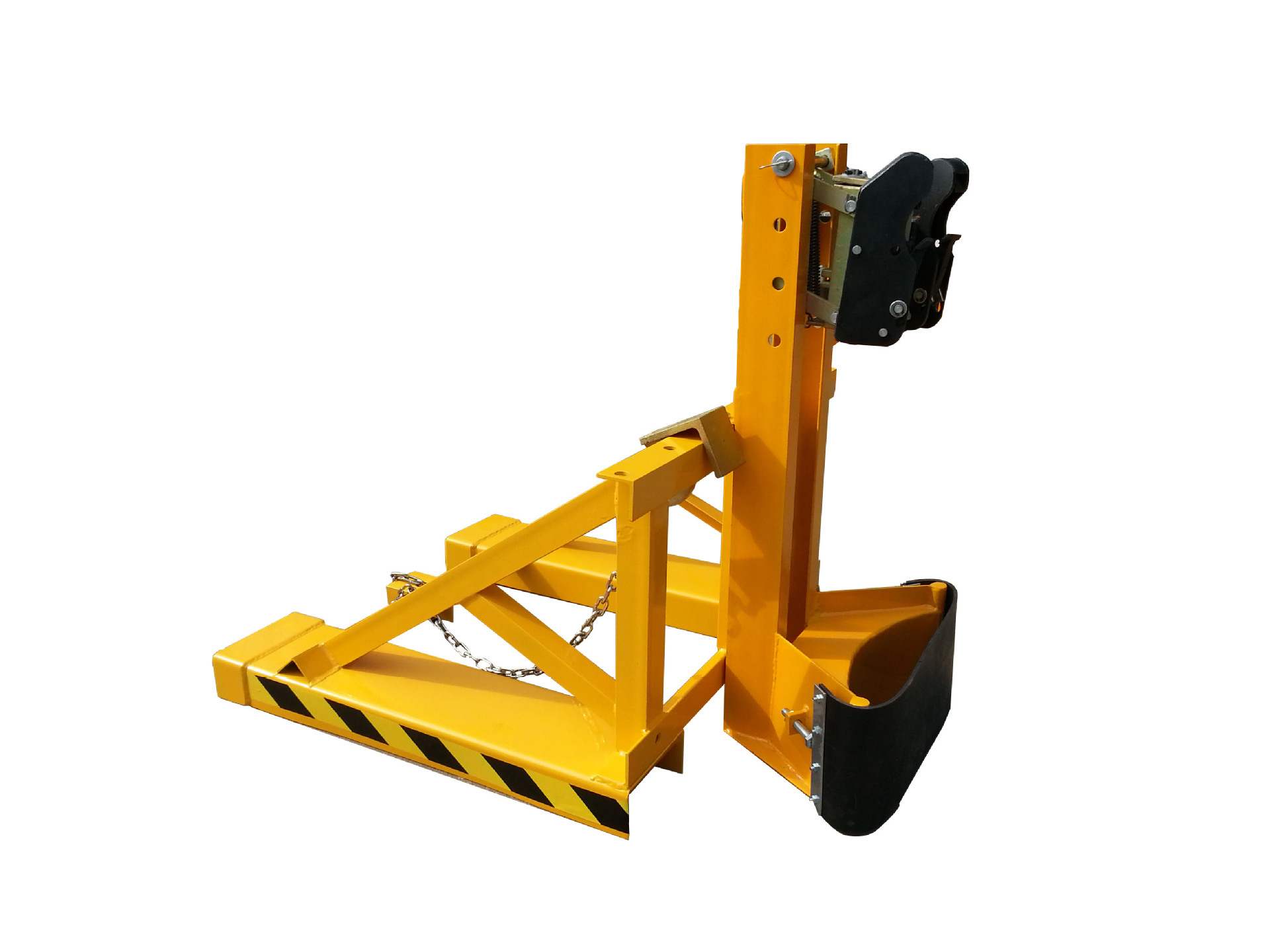 叉车属具油桶夹叼扣式单油桶单鹰嘴稳定耐用配套多型号叉车使用