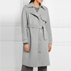 Autumn and winter Europe and America fashion Simplicity tailored collar Frenum overcoat temperament Show thin Fur coat Autumn and winter Europe and America fashion Simplicity tailored collar Frenum overcoat temperament Show thin Fur coat