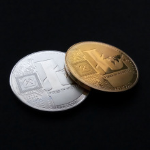 莱特币 莱特虚拟金属纪念币 litecoin 外销纪念币 纪念章赠品