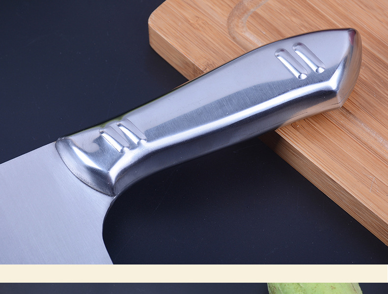 菜刀 不锈钢全钢刀厨房用刀家用菜刀切片刀全钢柄斩切刀厂家直销