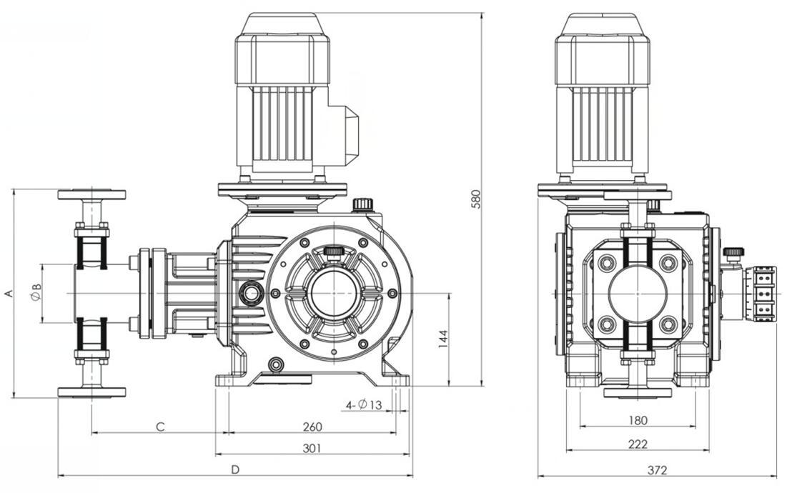 jsr系列柱塞式计量泵比例泵jsr定量泵电动加药泵化工计量泵