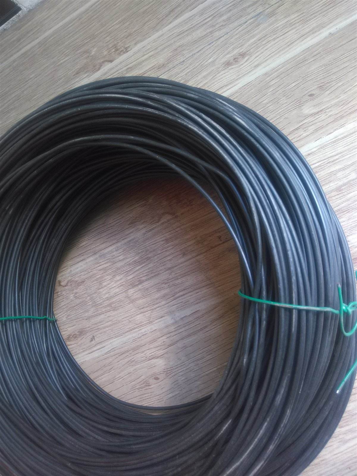 8mm大棚裹塑钢丝猕猴桃搭架线 包塑钢丝