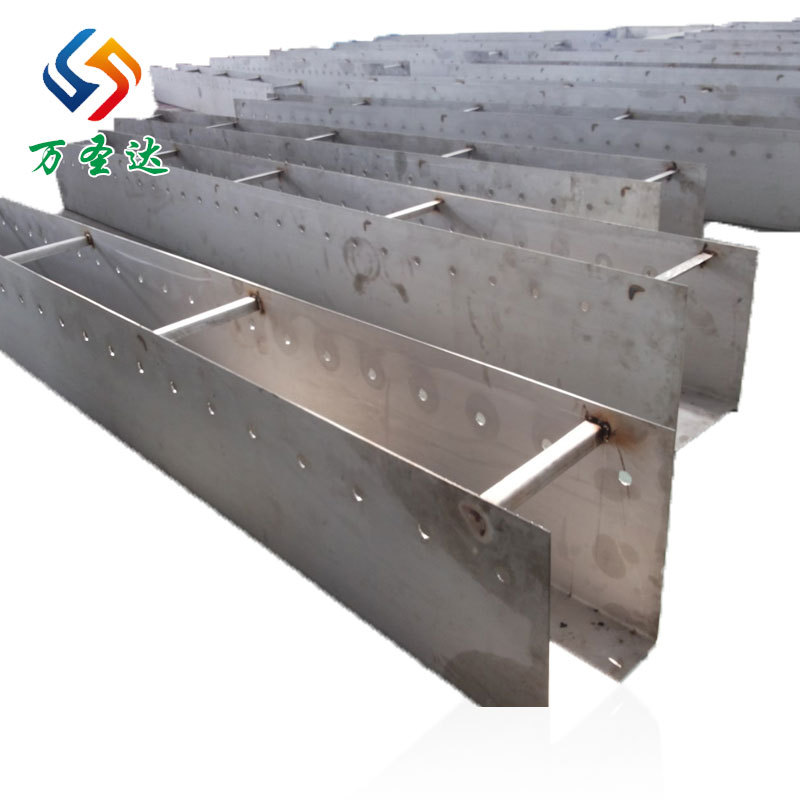 304不锈钢三角堰板 水渠出水调节堰板 沉淀池溢水调节堰板集水槽