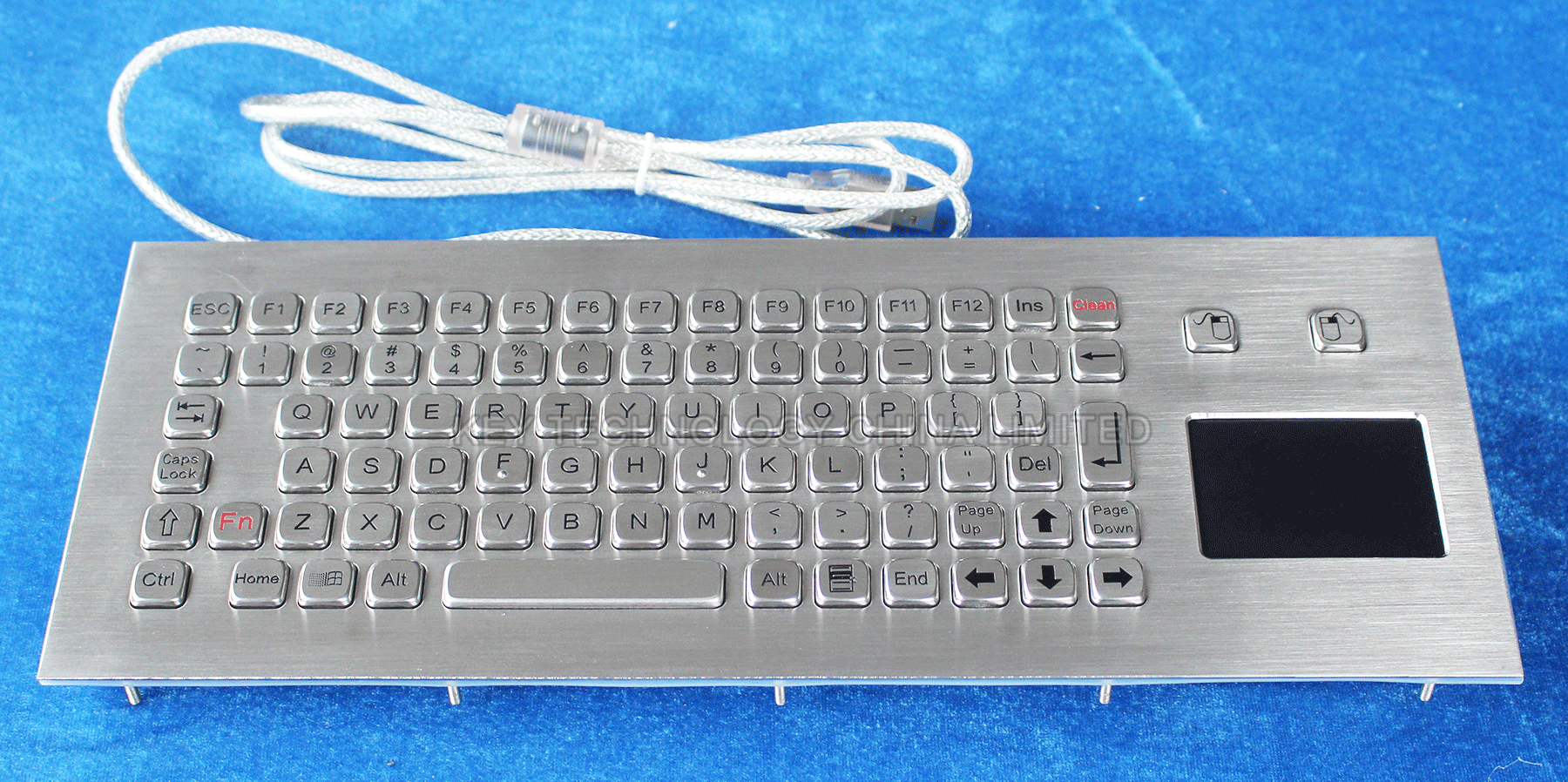 矿用煤安本安防爆键盘 金属键盘 工业键 防水键盘台式嵌入式可选