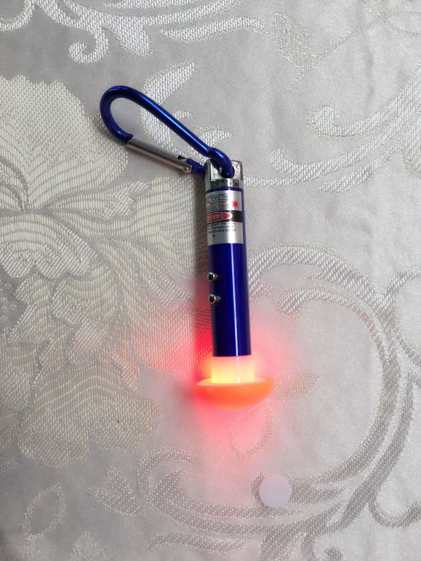 三合一迷你小手电筒 红外线激光教学灯 紫外光验钞灯 led小手电