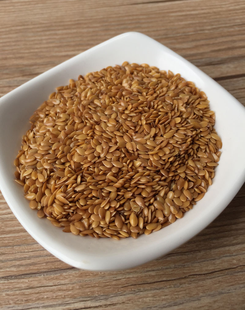 内蒙古纯天然农家特产 脱蜡黄金生亚麻籽胡麻籽胡麻子油原料杂粮