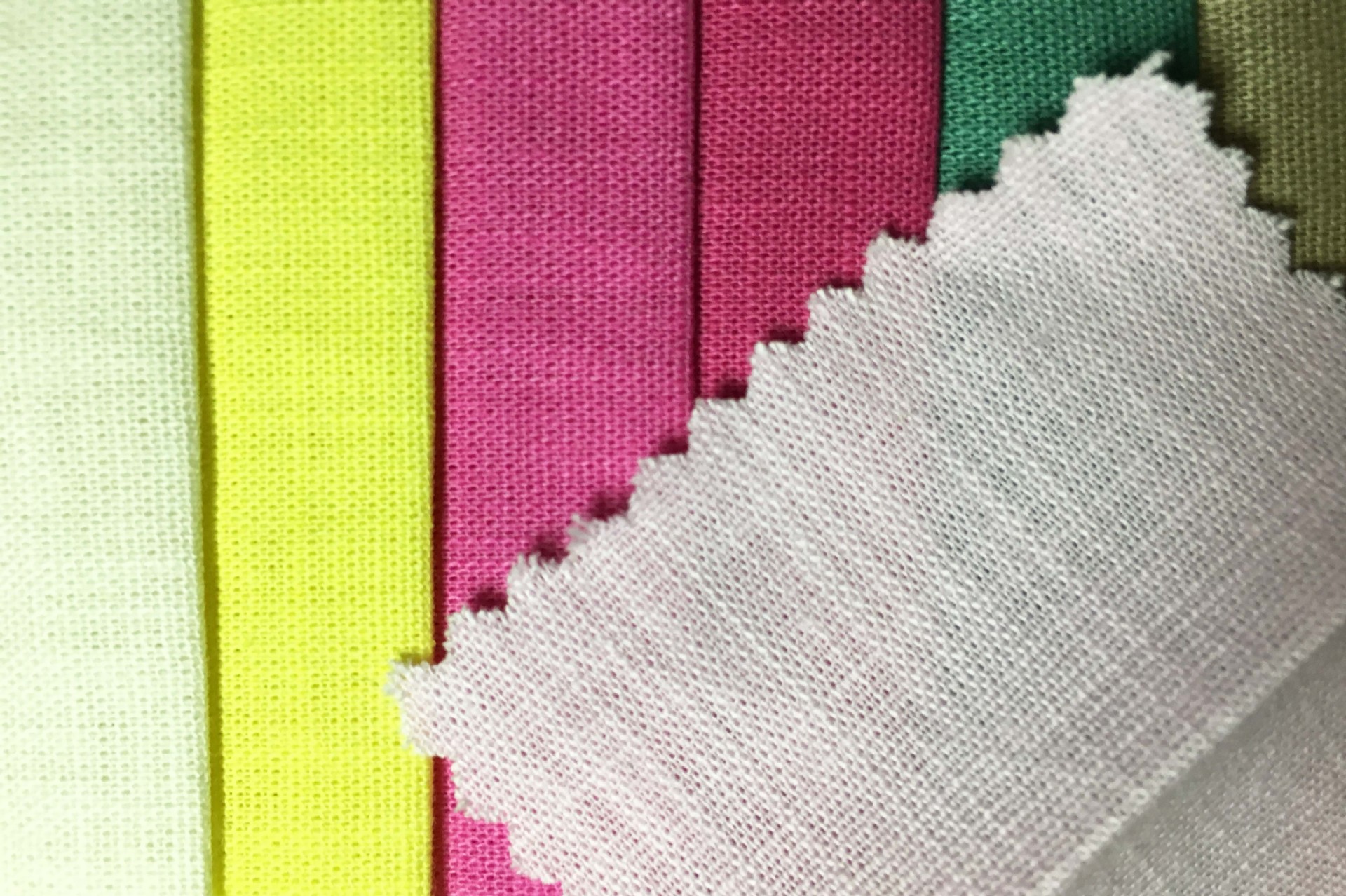 现货供应 加宽仿麻弹力梭织平纹 工装夹克上衣短裤面料