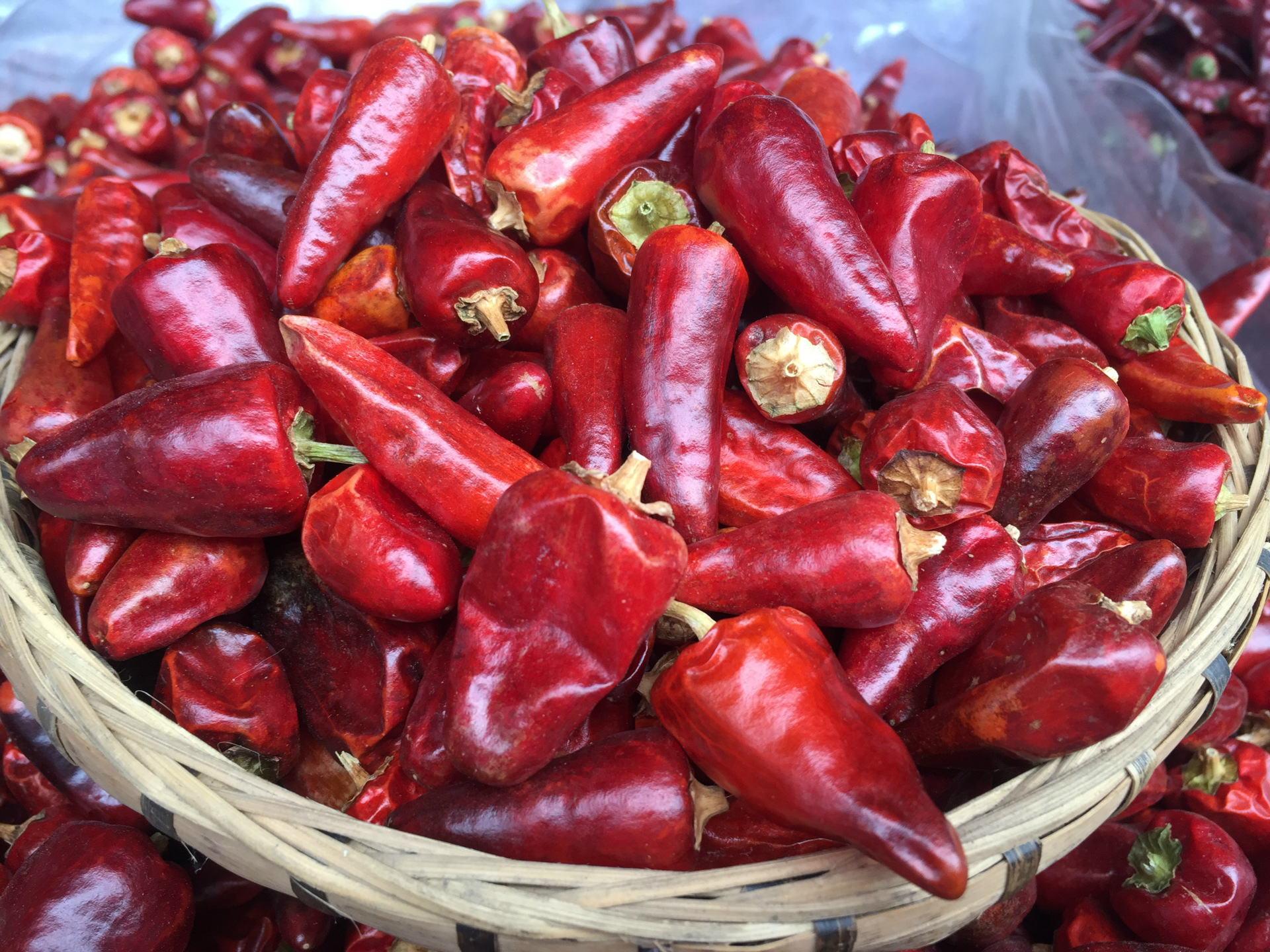 干辣椒贵州子弹头辣椒辣椒面火锅底料灯笼椒红油泼辣子