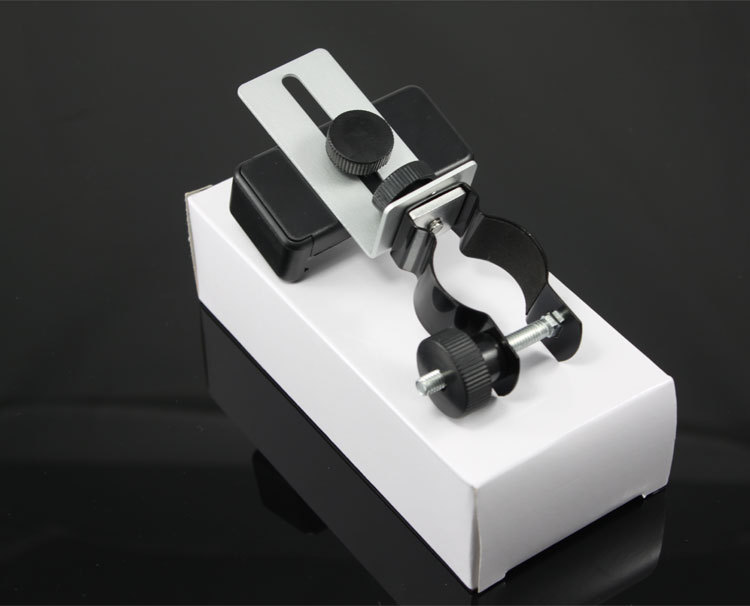 小口天文望远镜手机转接夹(通用手机支架)望远镜手机夹可伸缩