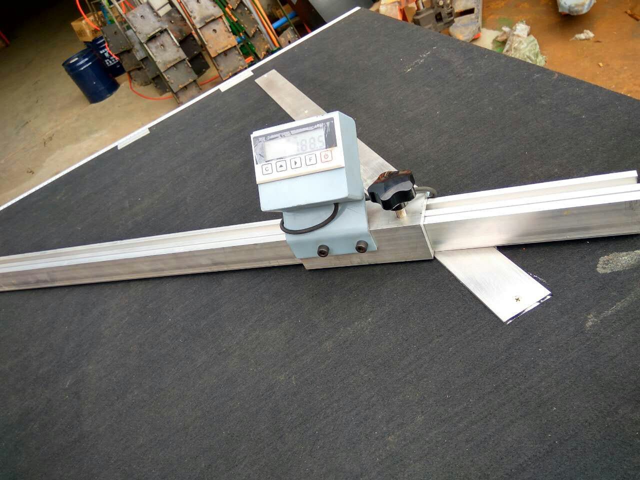 切割机数显尺锯铝机靠尺电子磁删档尺切割机配件