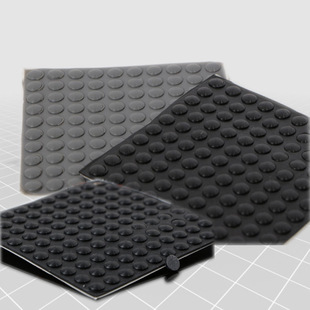 ms供应电子电器用防滑防撞硅橡胶脚垫 防震3m自粘双面胶垫 是现货