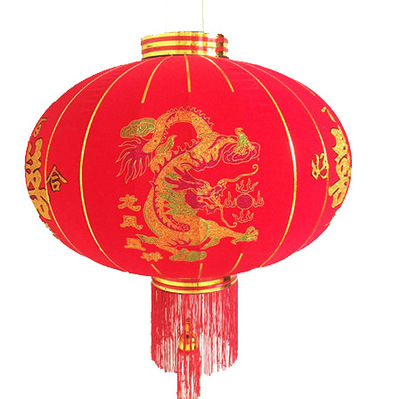 龙凤喜字灯笼 长杆灯笼 年年有余 植绒红灯笼 春节灯笼 结婚灯笼