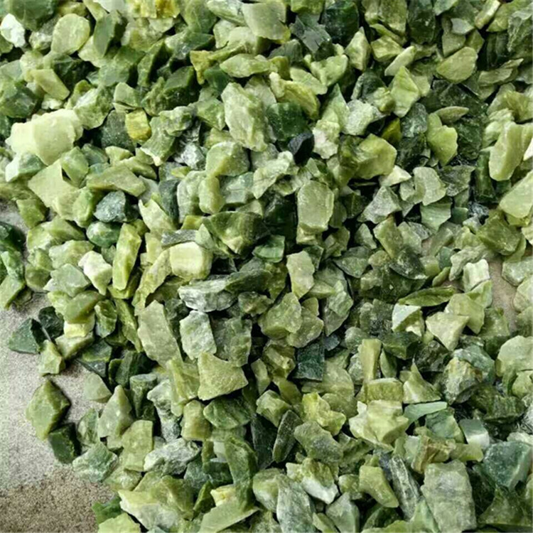 厂家供应水磨石 水磨石子 透水石子 绿色石子 绿石子