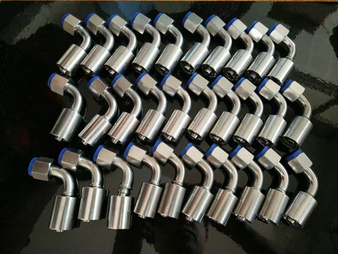 不锈钢扣压式胶管接头 高压油管接头 软管接头 a型c型d型h型f型