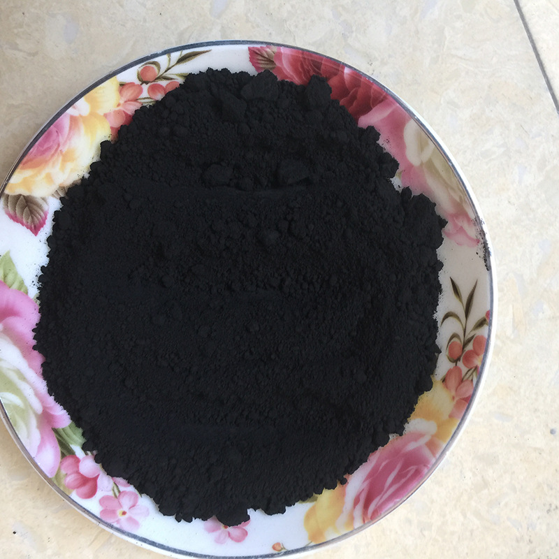 灵寿厂家供应 氧化铁黑颜料 建筑地砖用涂料用氧化铁黑大量供应