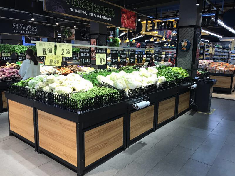 水果堆头_蔬菜架 堆头水果堆头 特价台 不锈钢 - 阿里巴巴