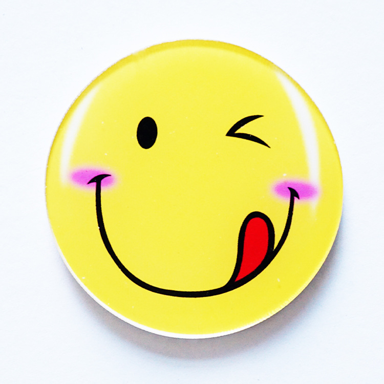 韩国原宿zipper软妹胸针 笑脸胸牌可爱表情包徽章