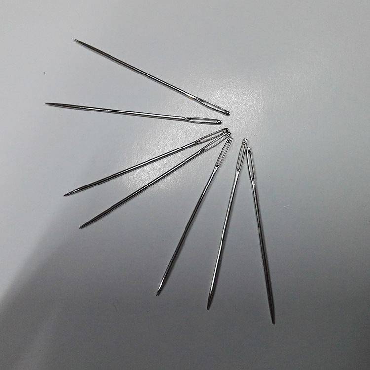 供应毛线编织缝纫钢针f缝合海绵大头针  diy缝纫工具钢针批发