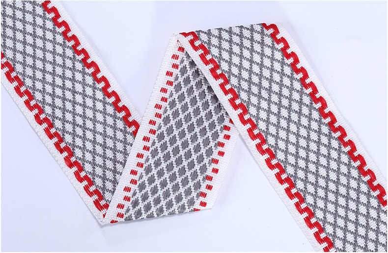 厂家专业定做床垫围边带服装辅料包边边织带4.2cm防风化涤纶织带