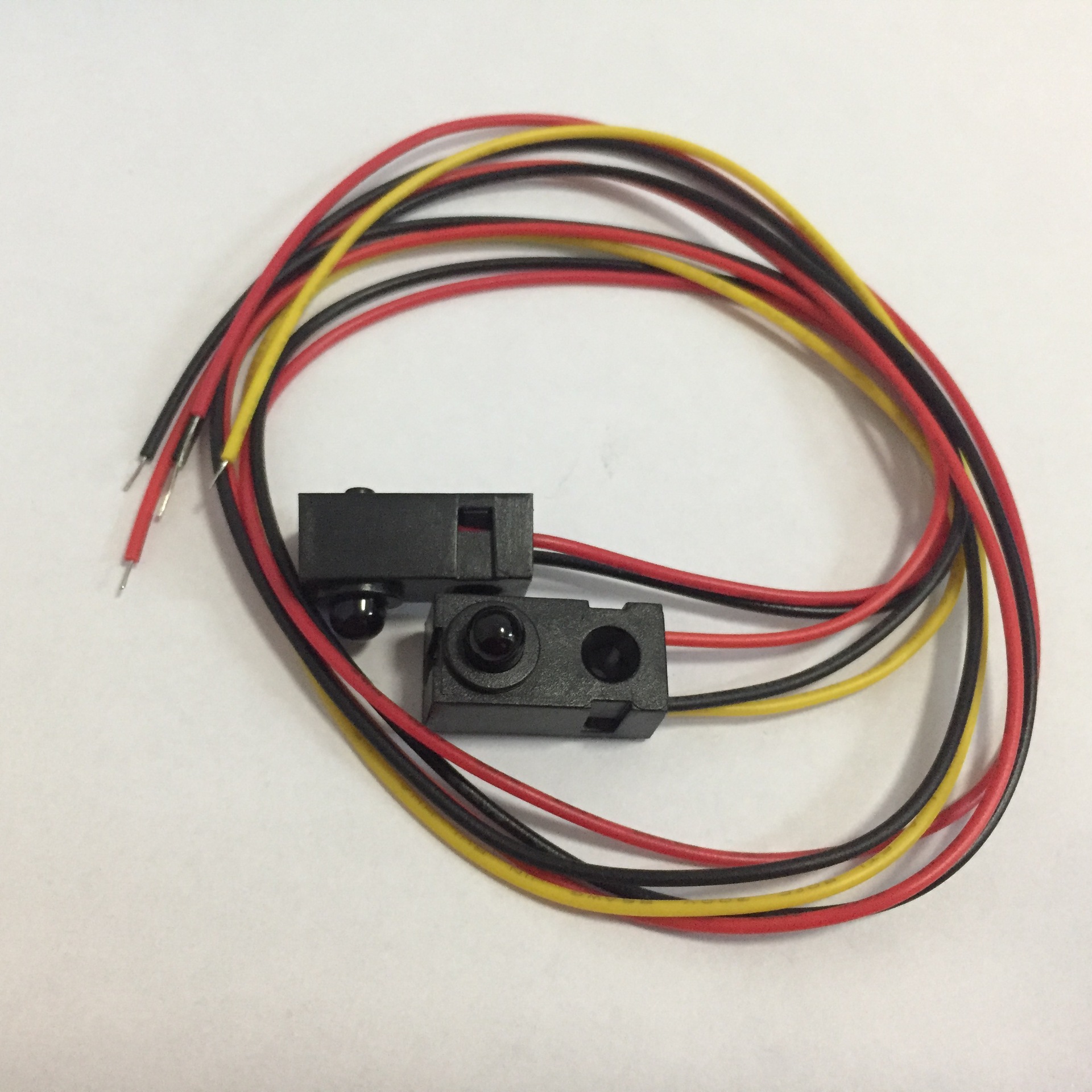 红外对管 对射光电开关 红外线 传感器 qt50cm 检测距离50cm