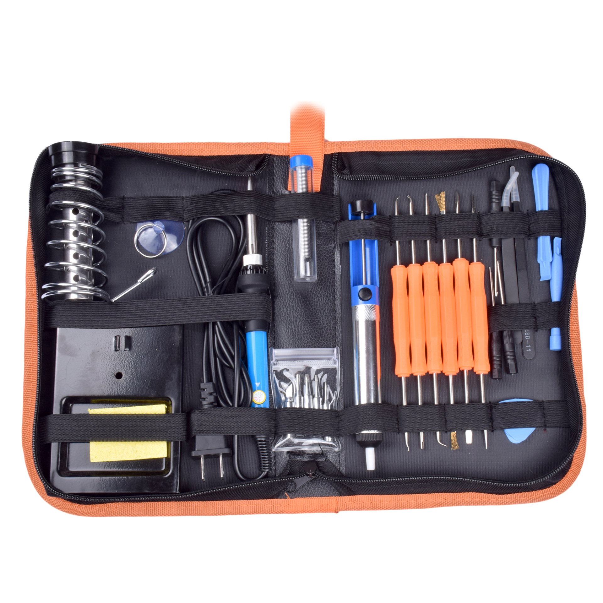 进口110v 60w 电烙铁内热式可调焊头 烙铁套装工具包 焊接烙铁