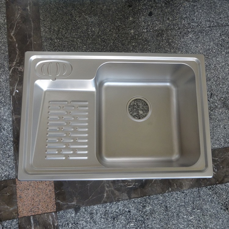 厂家生产304不锈钢洗衣水槽带搓衣板阳台洗衣池台下盆小单槽