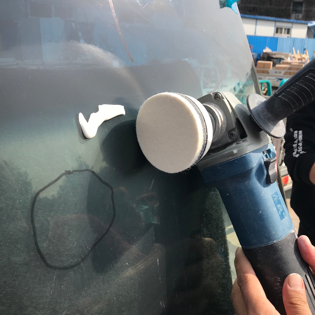 玻璃抛光膏_150克汽车玻璃抛光膏 划痕留痕挡风钢化研磨打磨镜面 - 阿