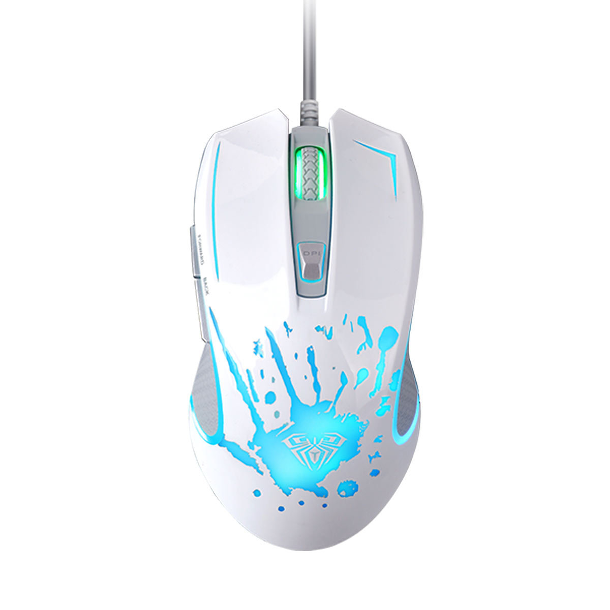 狼蛛制裁 鼠标 专业游戏网吧电脑电竞宏编程lol电竞外设有线鼠标