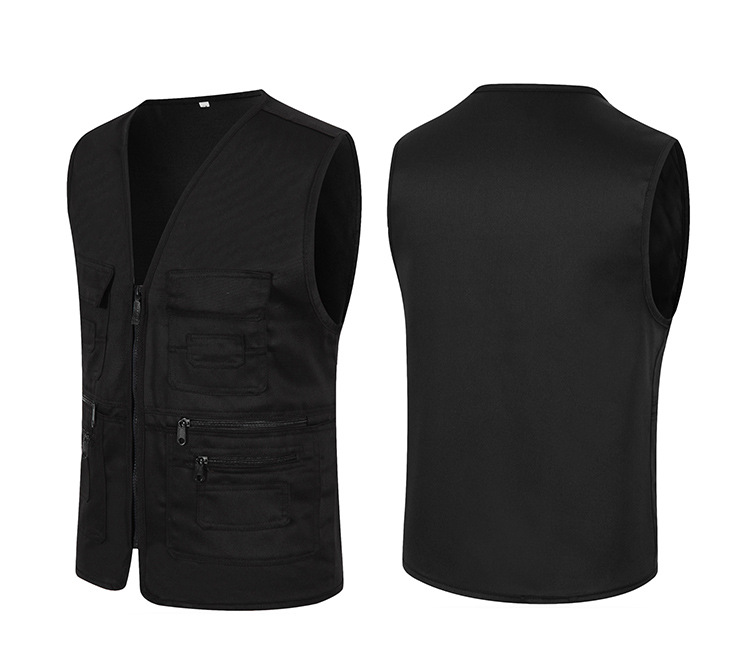志愿者马甲定制印logo摄影导演多口袋广告工作服影视记者印字背心