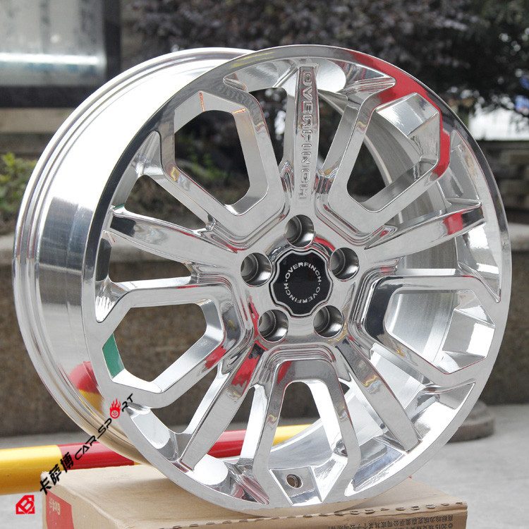 overfinch轮毂路虎揽胜/发现四宝马x5/x6/land rover电镀20寸轮毂