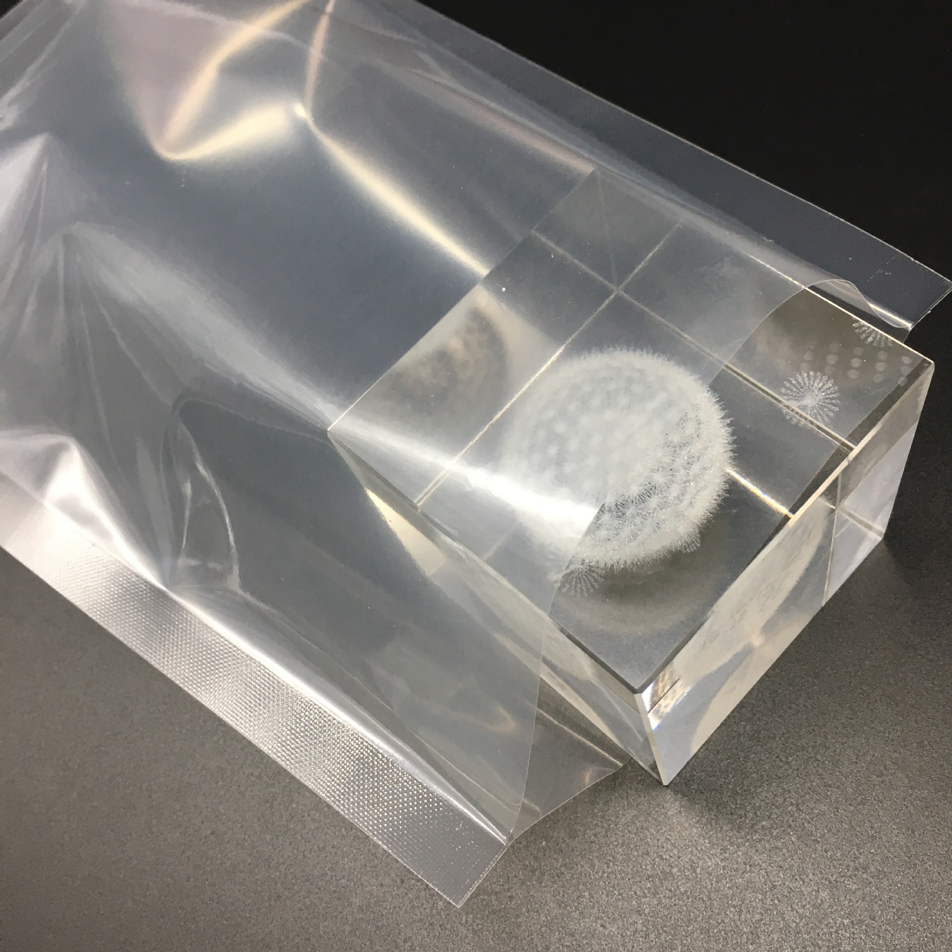 厂家现货20c*28*42食品级真空光面平口包装袋pet复合三边封真空袋