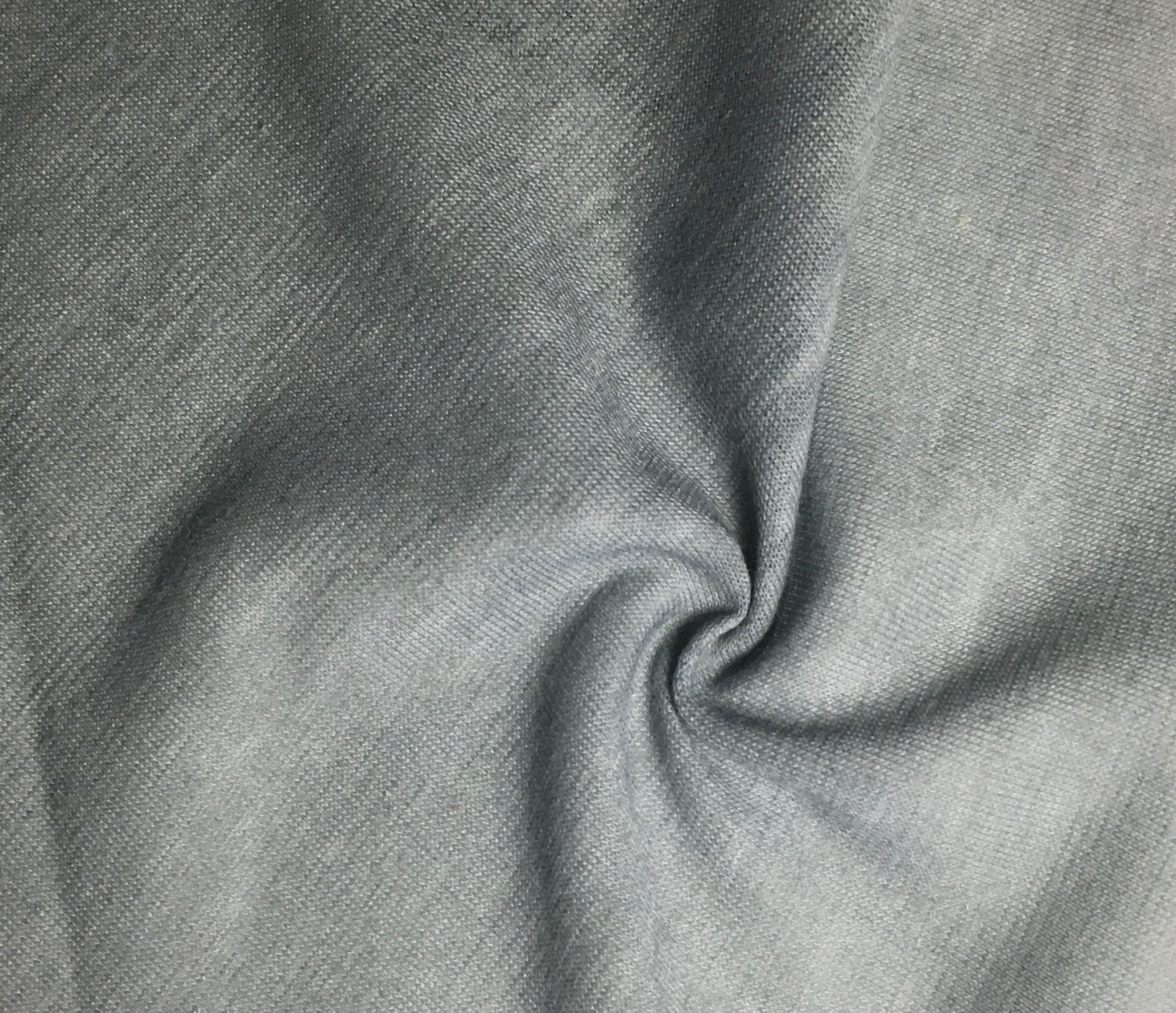 厂家直销32支彩棉平纹汗布 单面彩排纱竹节时装针织面料