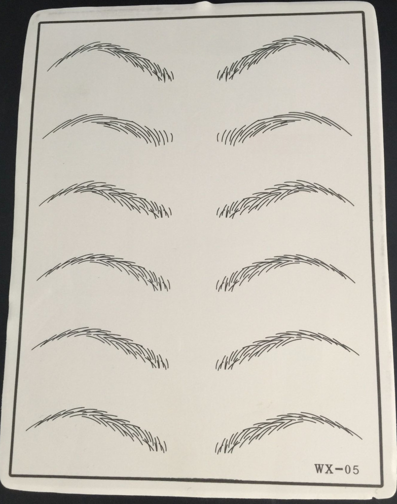 纹身器材批发纹眉纹身练习皮 空白小号练习皮15*20cm刺青工具