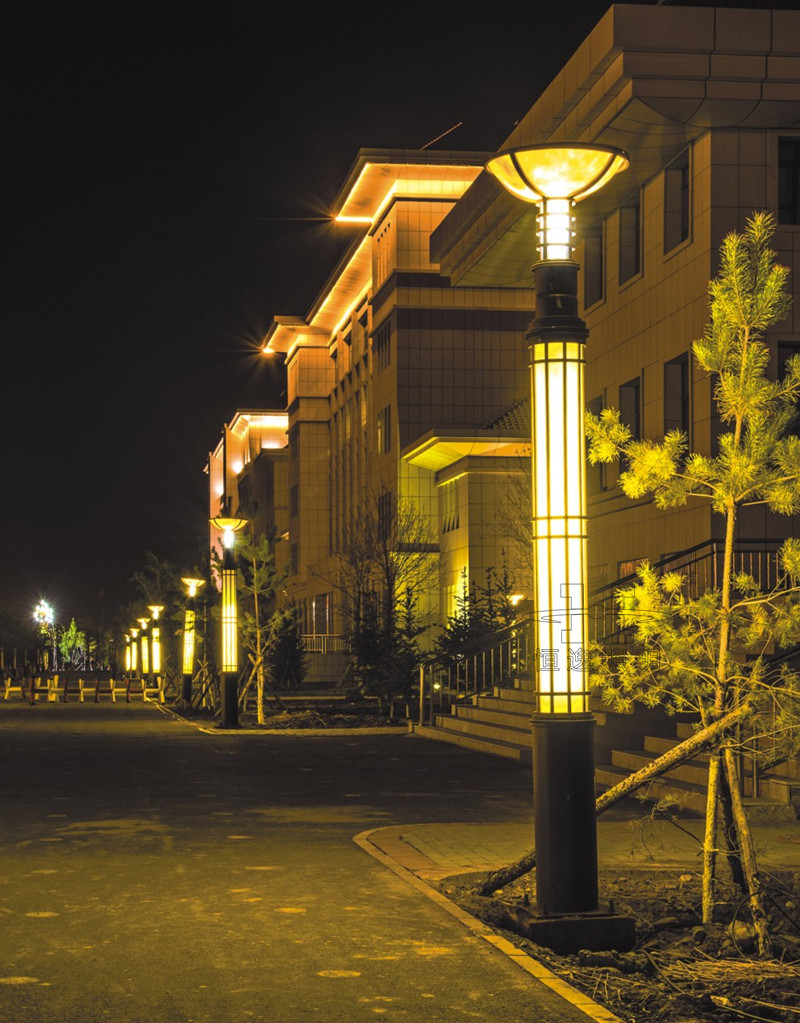 中式户外园林景观灯不锈钢led广场公园道路灯室外led工程亮化灯柱