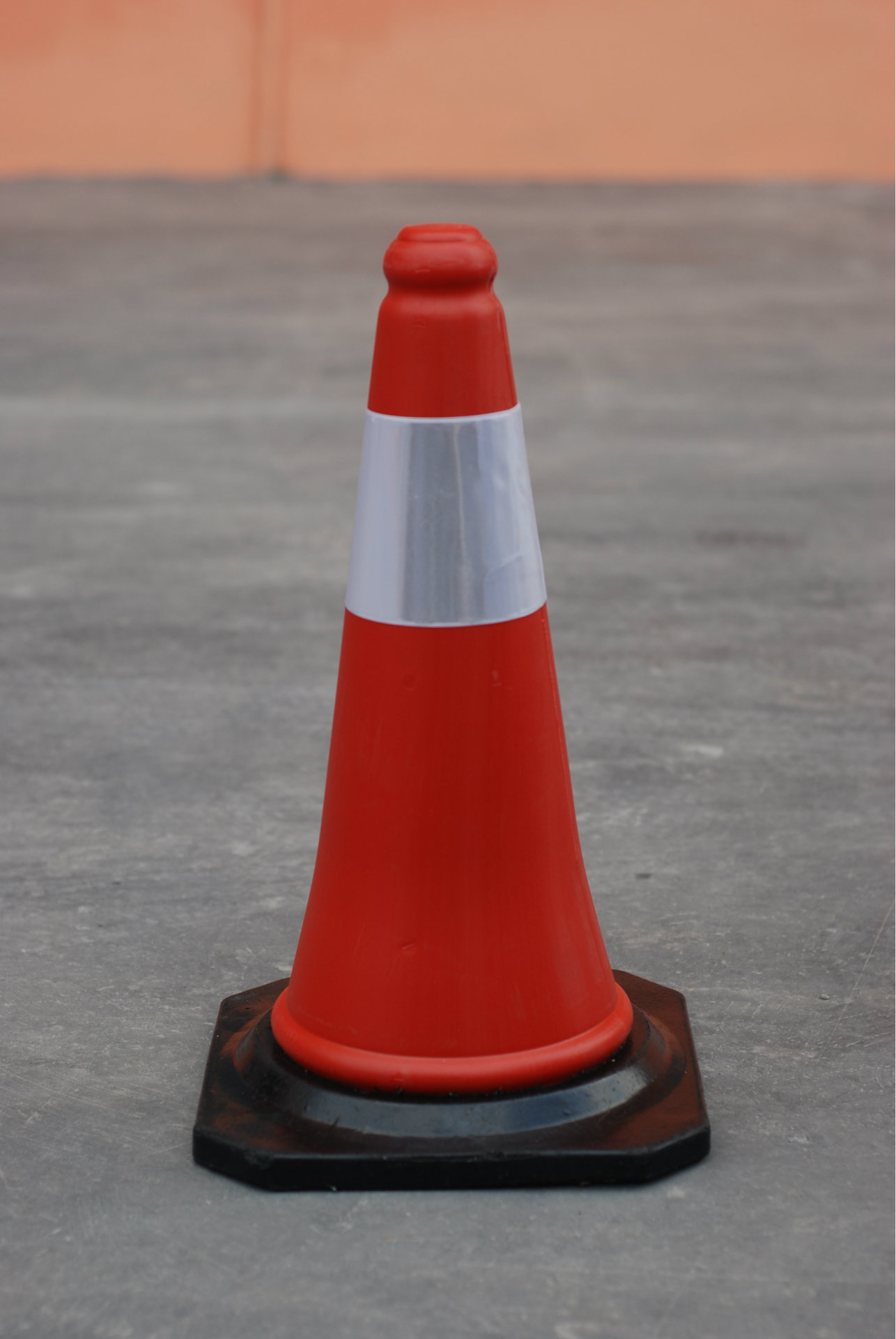 停车场专用小号路锥 反光锥50cm 车位专用路锥 道路