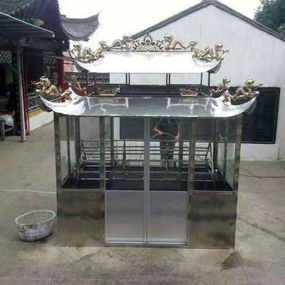 灯山 不锈钢蜡烛台蜡烛架厂家直销宗教法器灯山寺庙上香蜡烛亭定