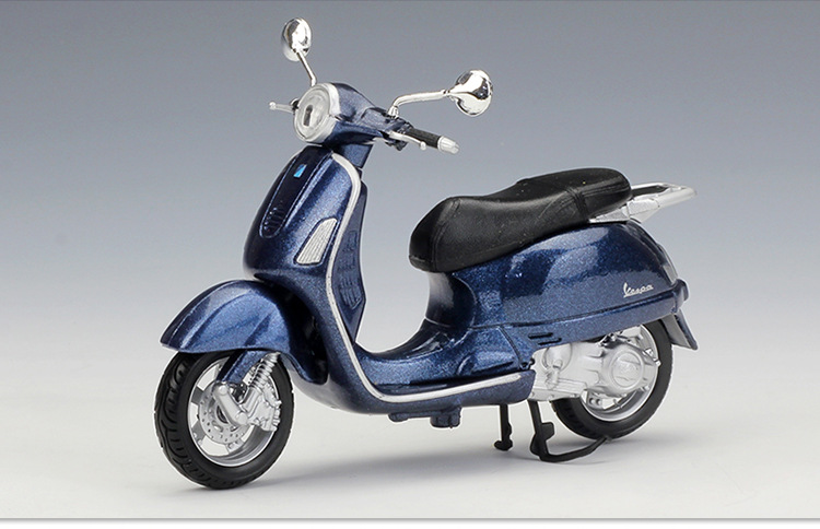 威利welly1:18 vespa 946踏板摩托车合金仿真模型