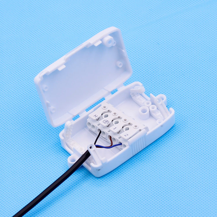 led灯具415接线盒pa10923四位接线端子布线盒p02尼龙接线盒